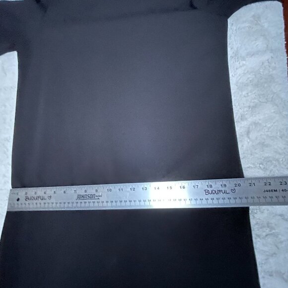 Scapa Lauren Perre Women's Tunic Dress Round Neck Bell Sleeve Medium Black - Picture 6 of 8